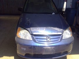 2003 HONDA CIVIC, BLACK, LX, 1.7L AT,   A25123